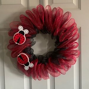 LADYBUG WREATH